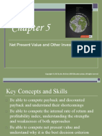 Chapter 5 Net Present Value and Other Investment Rules