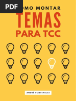 eBook - Temas Para TCC - 2019