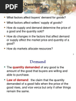 1 Demand and Supply