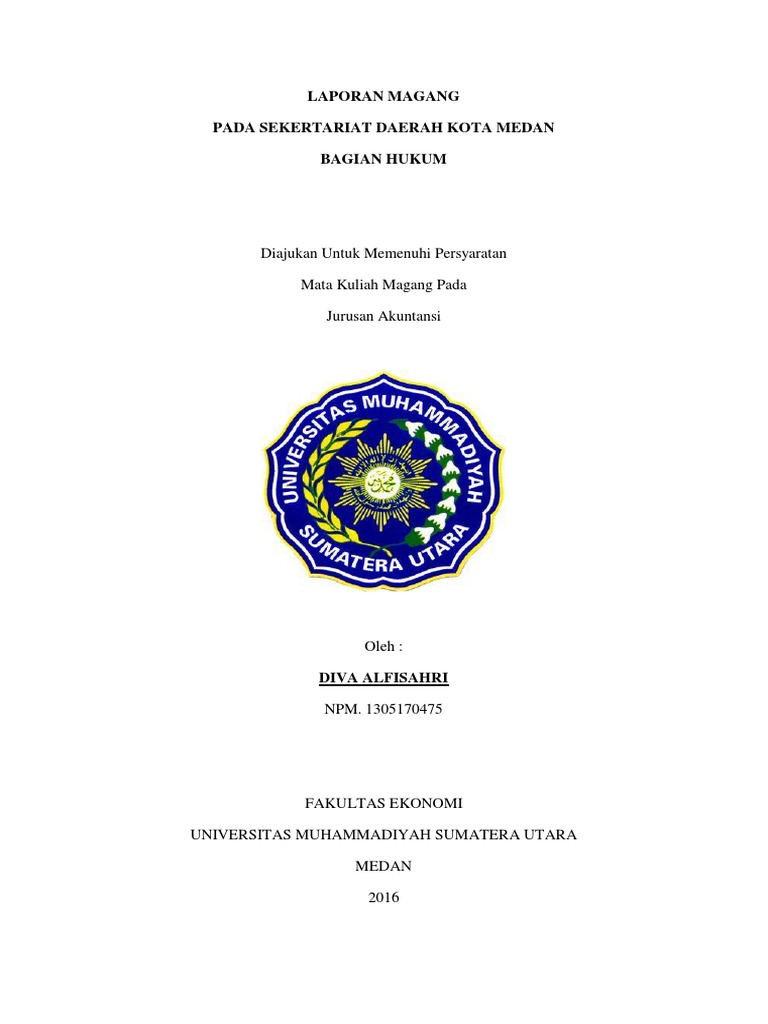 24+ Contoh judul laporan pkl mahasiswa jurusan akuntansi ideas in 2021 