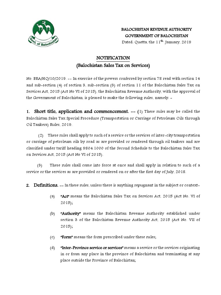 balochistan-sales-tax-special-procedure-transportation-or-carriage-of