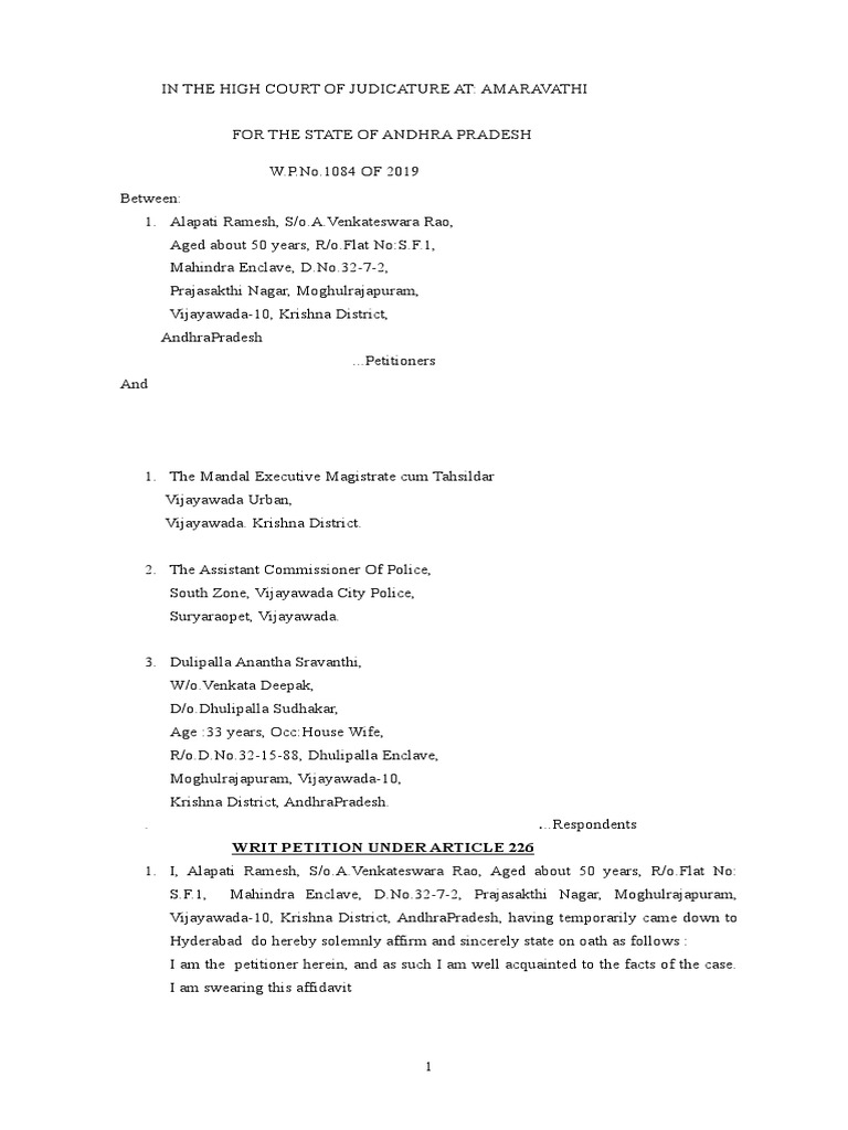 Writ of Certiorari | PDF | Lawsuit | Writ