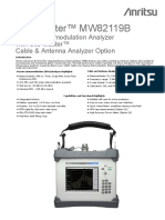 MW82119B - Data Sheet PDF