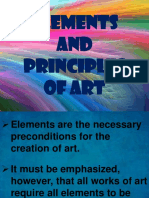 Lesson 7. Elements and Principles of Art