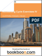 Accounting Cycle Exercises IV PDF
