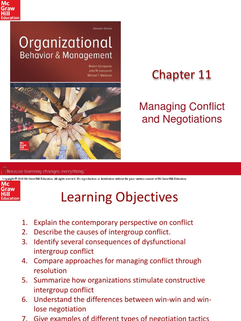 Managing Conflict and Negotiations | PDF | Negotiation | Mediation