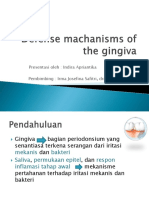 Defense Machanisms of The GIngiva
