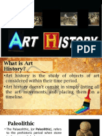 Art Appreciation - Art History