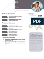 Ejemplo Curriculum Vitae Profesional Ingles 765 PDF