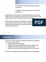 Brewing heat calculation