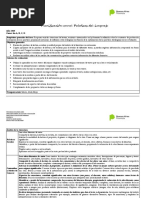 Planificación Anual Prácticas Del Lenguaje