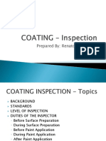 Technical Presentation Coating Inspection