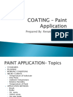 Technical Presentation Coating Paint Application