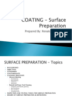 Technical Presentation Coating Surface Preparation