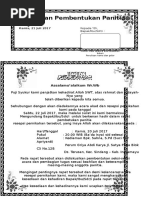 710+ Contoh Undangan Rapat Panitia Nikahan Gratis Terbaru