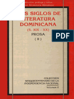 Dos siglos de Literatura Dominicana (S. XIX - XX) Prosa (II).pdf