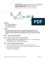 5.2.1.4 Packet Tracer - Configuring Static NAT Instructions IG PDF