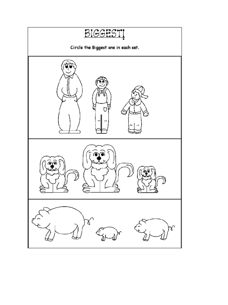 opposites kindergarten worksheet