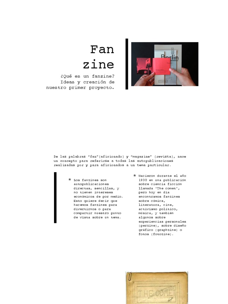 Taller de Fanzine | PDF | Periódico Y Revista