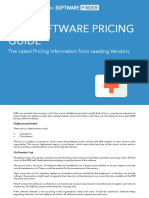 Ehr Software Pricing Guide