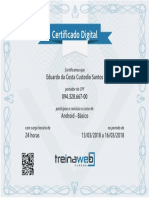 Certificado Android Basico