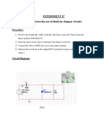 Experiment 07 Demonstrate The Use of Diode in Clamper Circuits