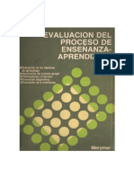 Avolio de Cols Evaluacion Del Proceso de E A PDF