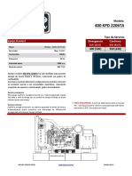 Planta Electrica 400 KW