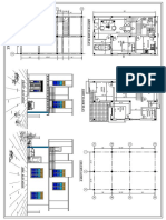 2 Bed Room House Plan 