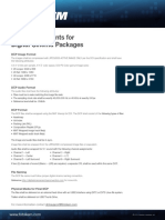 DCI Requirements For Digital Cinema Packages: DCP Image Format