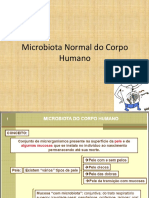 MICROBIOTA NORMAL DO CORPO HUMANO