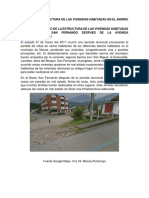 Evaluar La Infraestructura de Las Viviendas Habitadas en El Barrio San Fernando