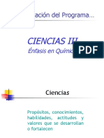 Estructura de Ciencias III