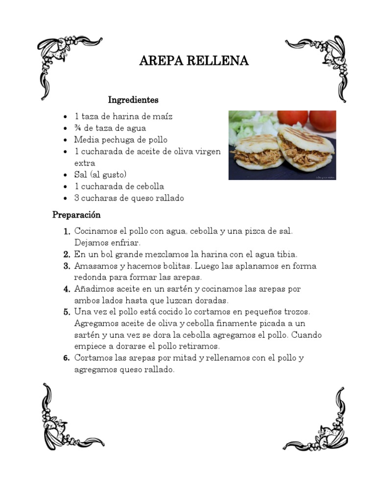 Texto Instructivo 6to Receta | PDF