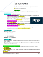 9-LE DUODENUM Cours