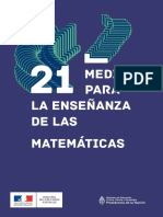 21 Medidas para La Enseñanza de Las Matemáticas