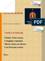 Diapositivo Missa de Natal