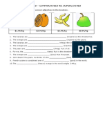 Adjectives Comparatives Vs Superlatives 74853