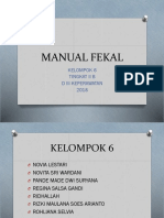 Manual Fekal