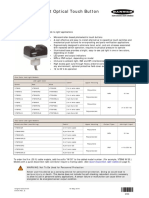 Ergonomic Optical Touch Button Datasheet