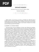 JAM Enfantsviolents Orientation