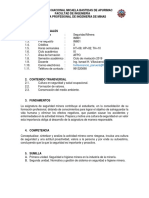 Silabo de Segurudad Minera PDF