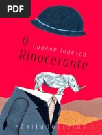 O Rinoceronte - Eugene Ionesco