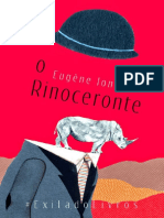 O Rinoceronte - Eugene Ionesco