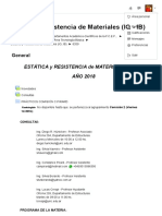 Curso - Estática y Resistencia de Materiales (IQ - IB)