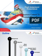 Squeeze Cementing Final Assignment Presentation Eliminates Water Zone