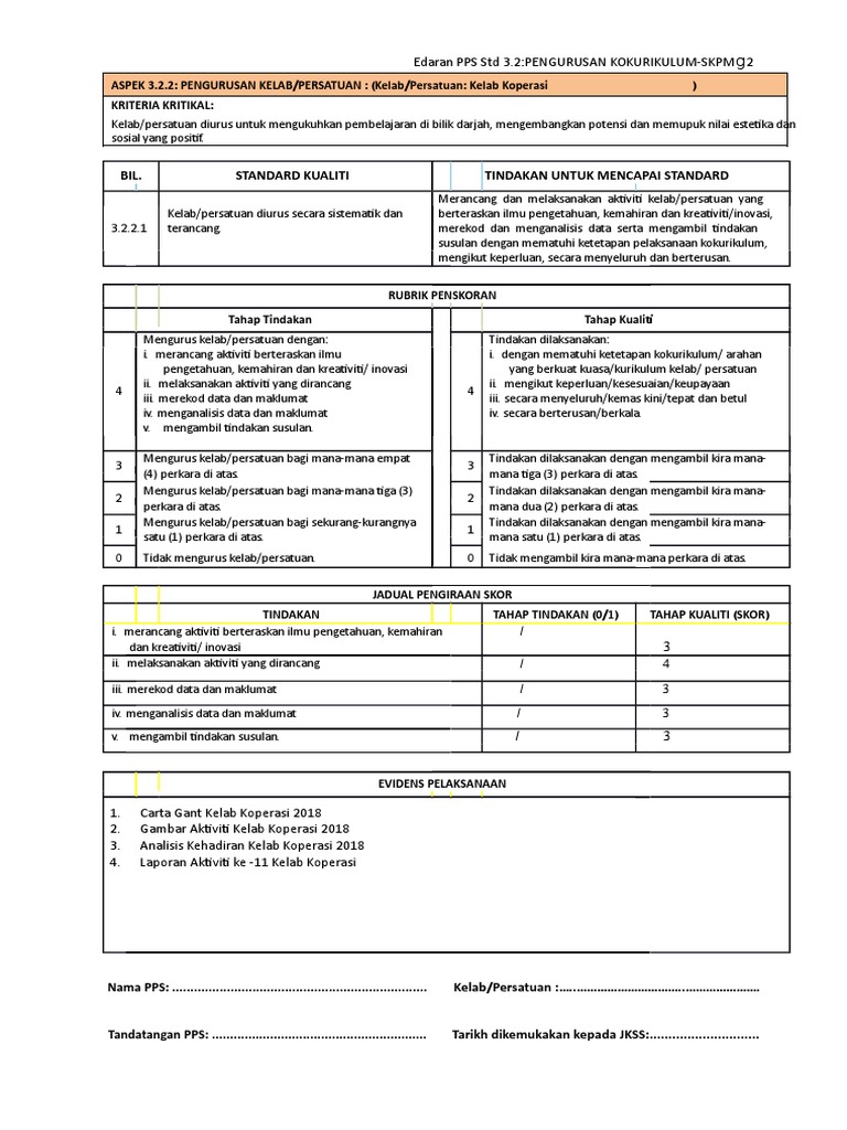 Edaran PPS STD 3 | PDF