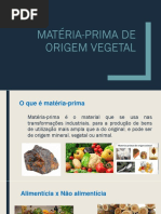 Matérias Primas Vegetais Cereais