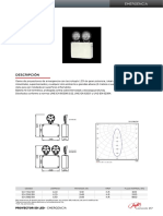 Luz de Emergencia SD2757 JOSFEL
