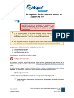 Configuracion Deposito Documentos Remoto SAE